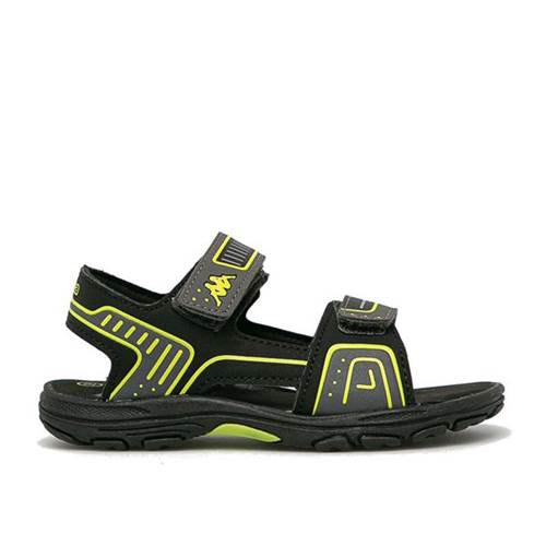 Chaussures Kappa Des Chaussures Paxos K Black / Grey / Yellow