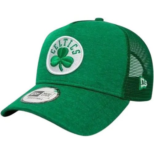 Homme New Era Casquette Boston Celtics Trucker Green