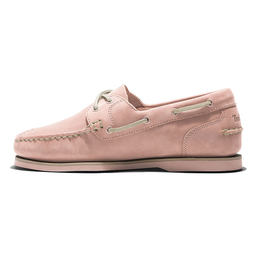 Femme Timberland Chaussure Bateau Classic Amherst 2 Eye Cameo Rose