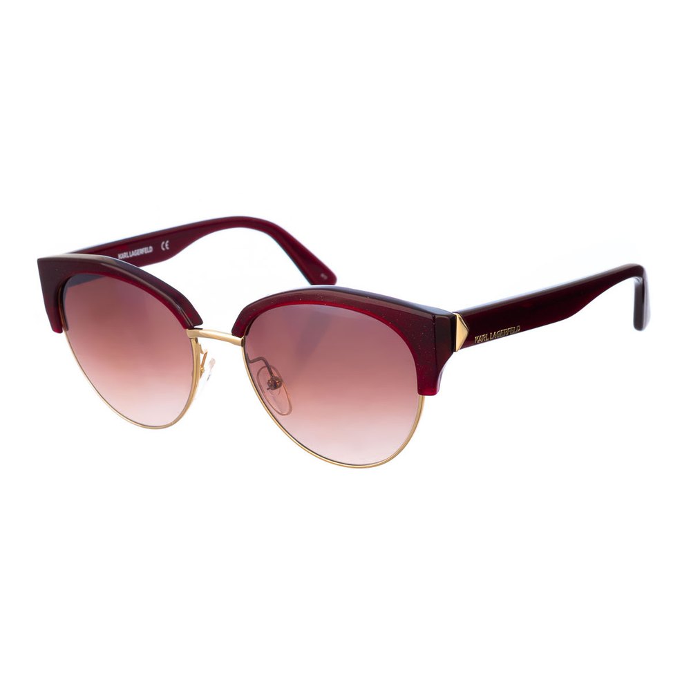 Casual Karl Lagerfeld Sunglasses Lunettes De Soleil Karl Lagerfeld Bordeaux / Crystal