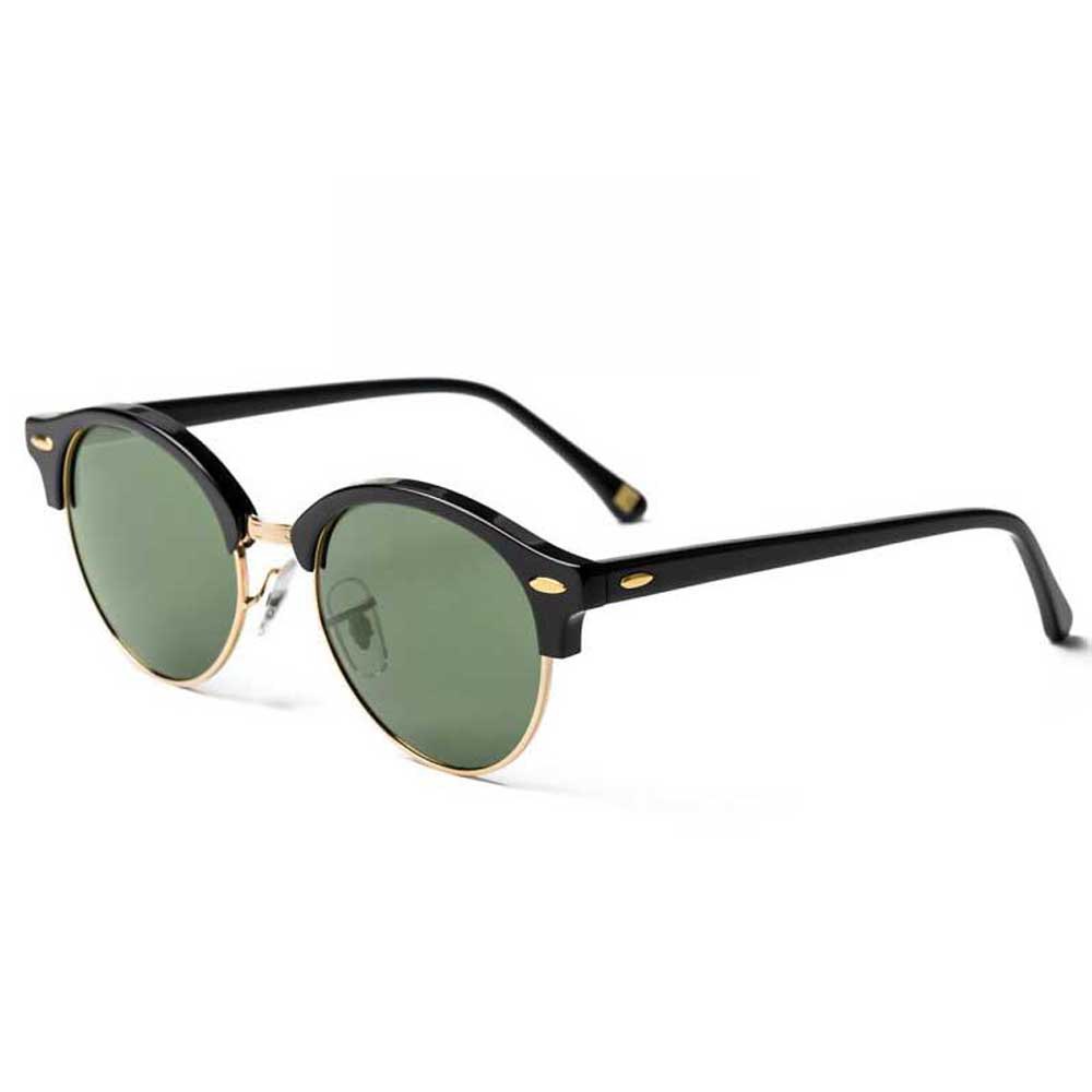 Casual Ocean Sunglasses Lunettes De Soleil Marlon Shining Black