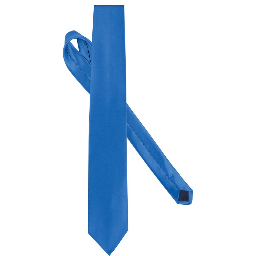 Cravates Kariban Attacher Satinée Blue Royal