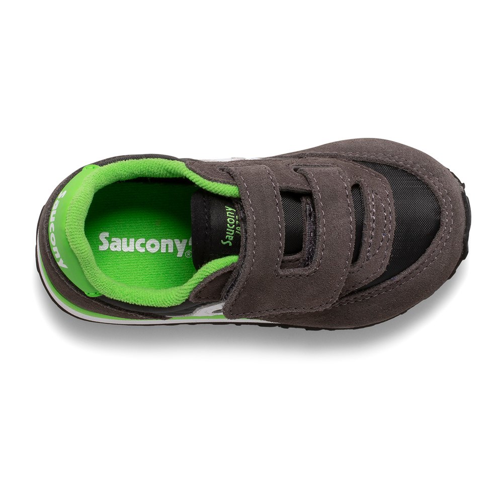 Chaussures Saucony Des Chaussures Baby Jazz Hl Grey / Black / Green