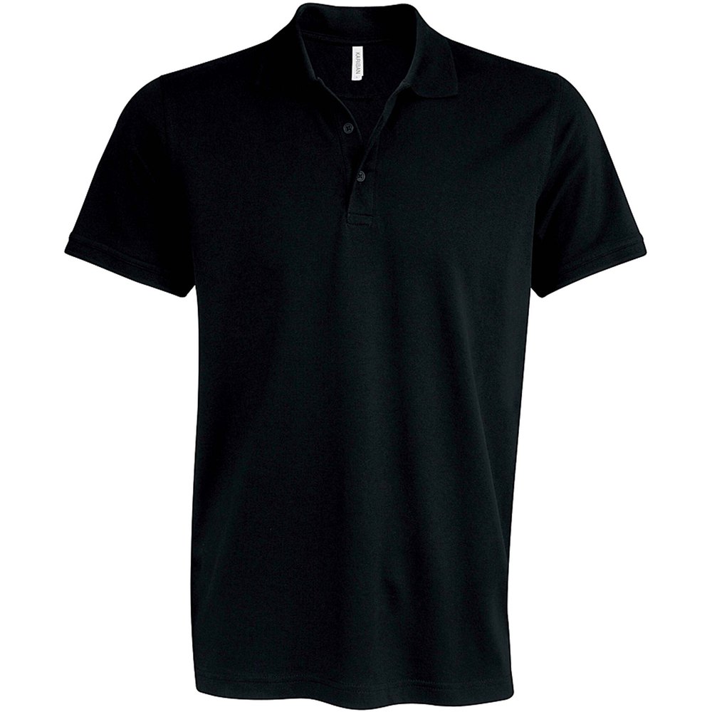 Kariban Melange Short Sleeve Polo Shirt 