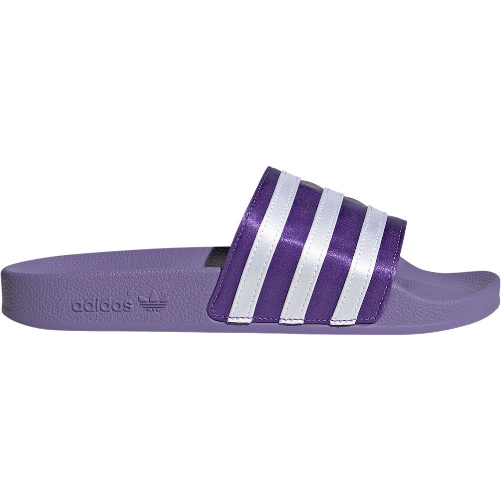 Chaussures adidas originals Sandales Adilette Magic Lilac / Ftwr White / Purple Rush