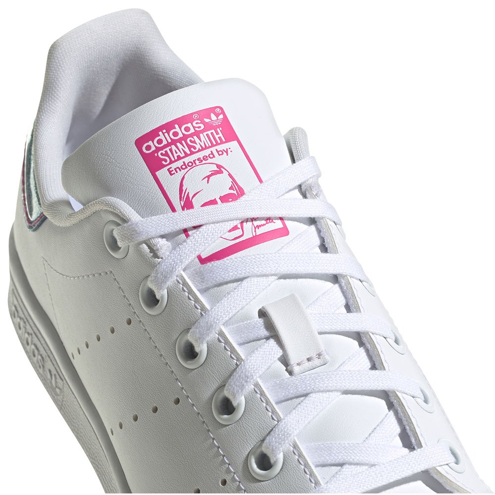 Baskets adidas originals Baskets Junior Stan Smith Ftwr White / Ftwr White / Pink