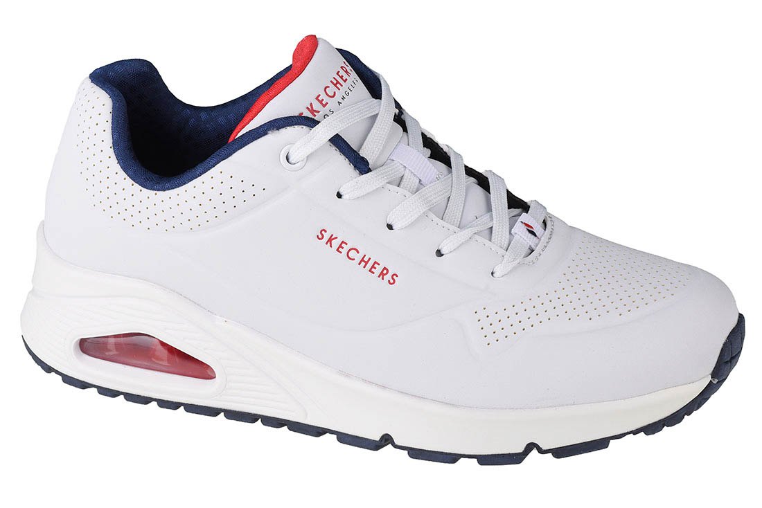 Baskets Skechers Des Chaussures Uno Stand On Air White