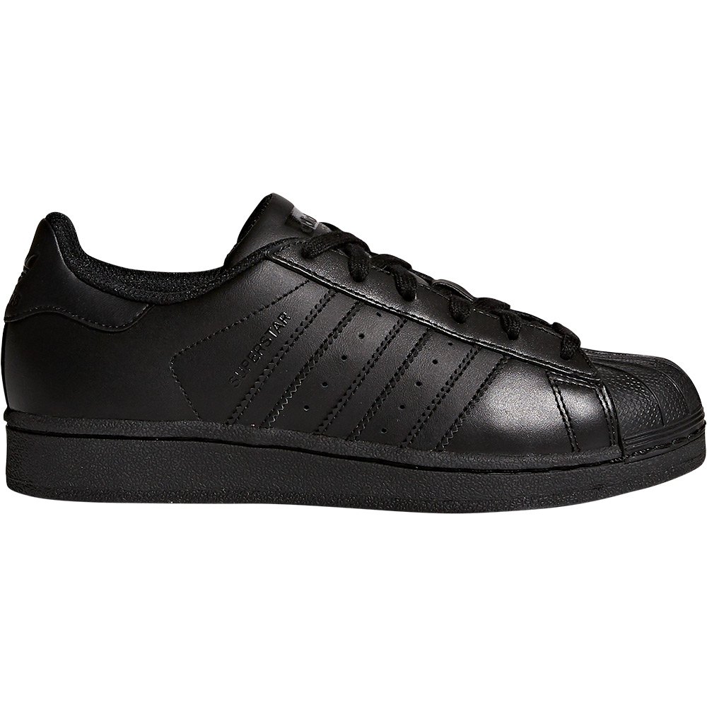 Chaussures adidas originals Formateurs De La Fondation Superstar Black / Black