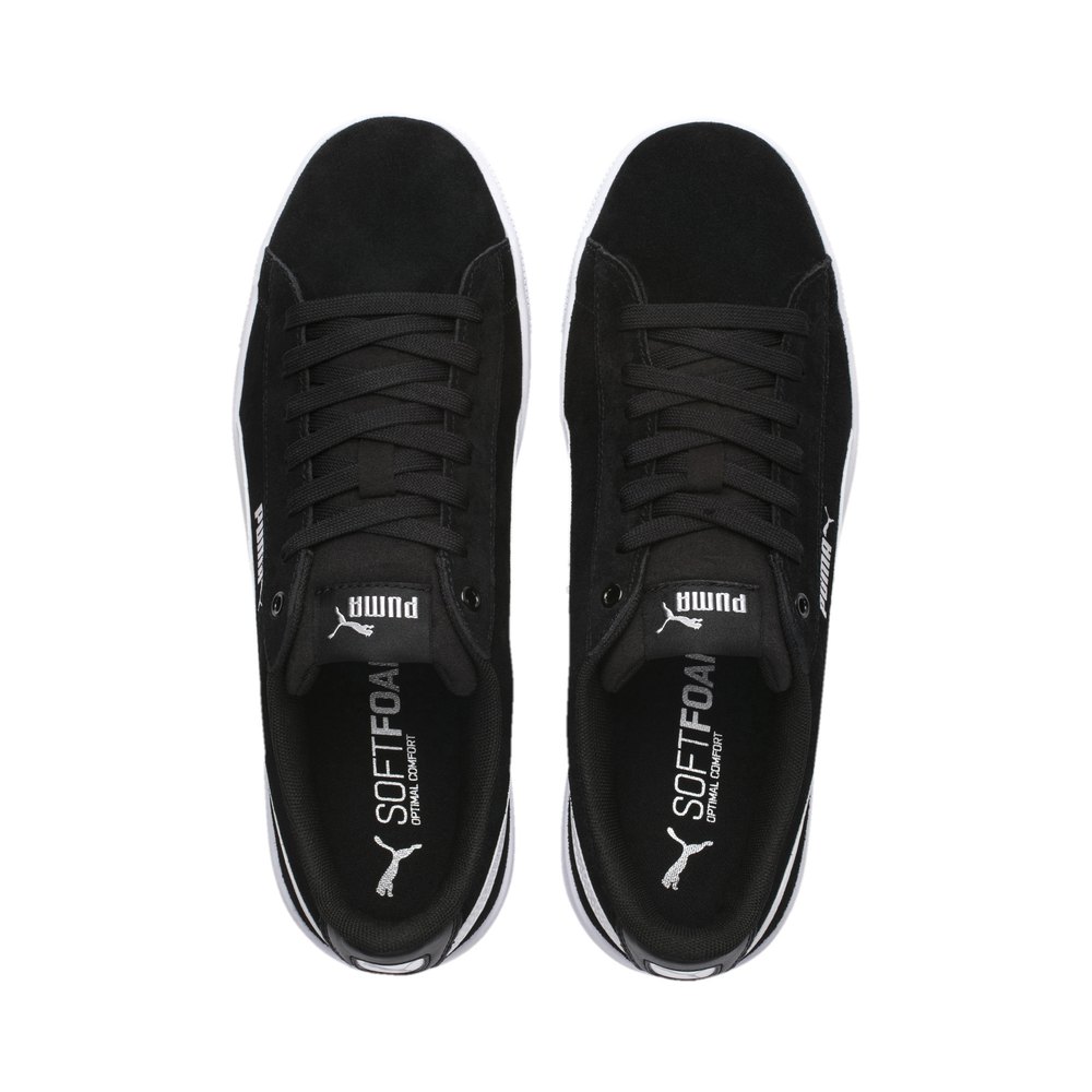 Chaussures Puma Formateurs Vikky V2 Black / White / Silver