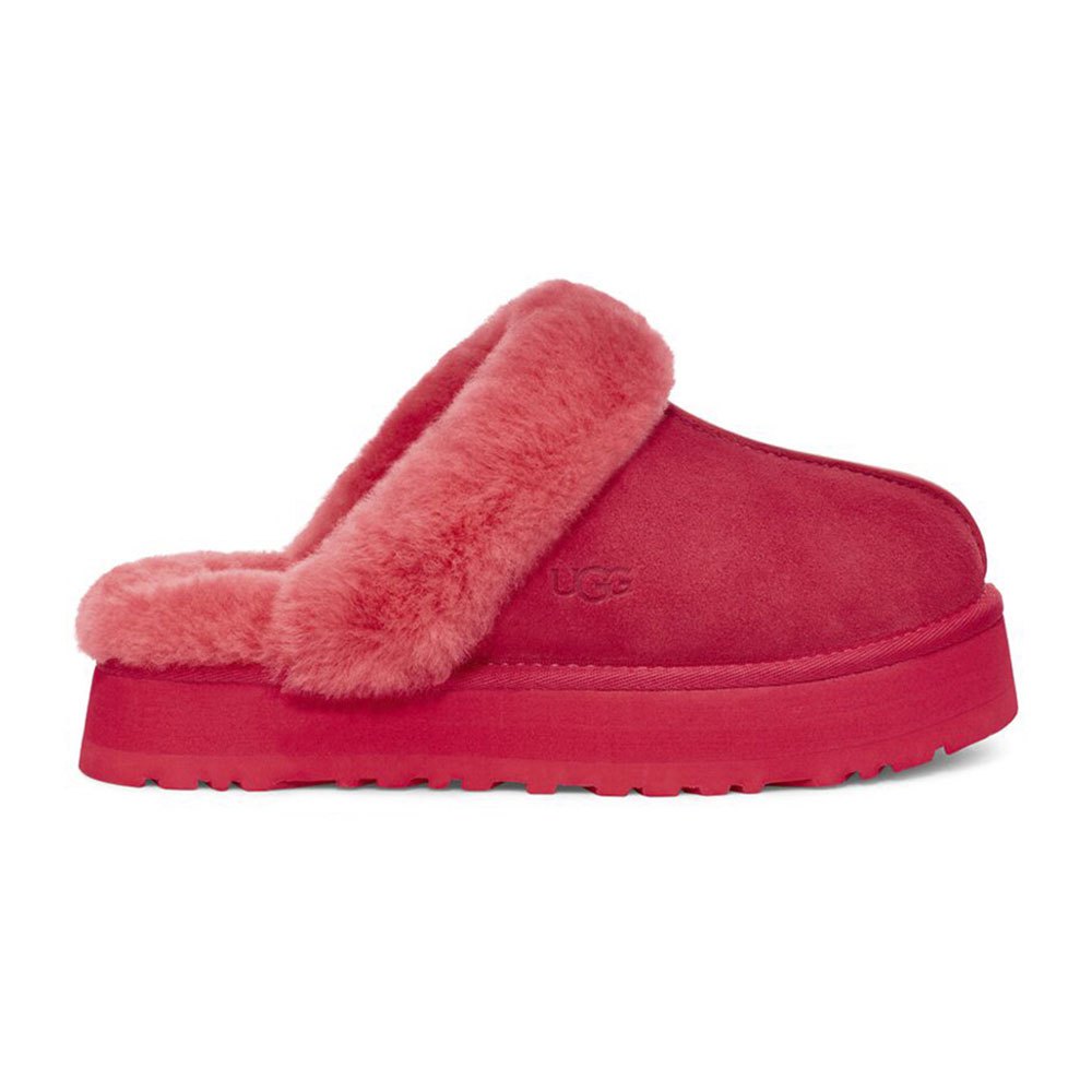 Femme Ugg Chaussons Disquette Hibiscus Pink