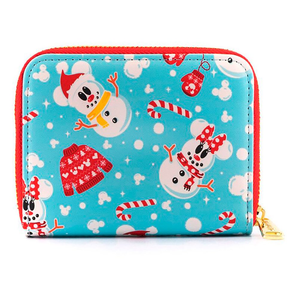Accessoires Loungefly Portefeuille Mickey Minnie Snowman Blue / White / Red