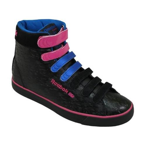 Chaussures Reebok Des Chaussures Straptastik Mid Pink / Black / Blue