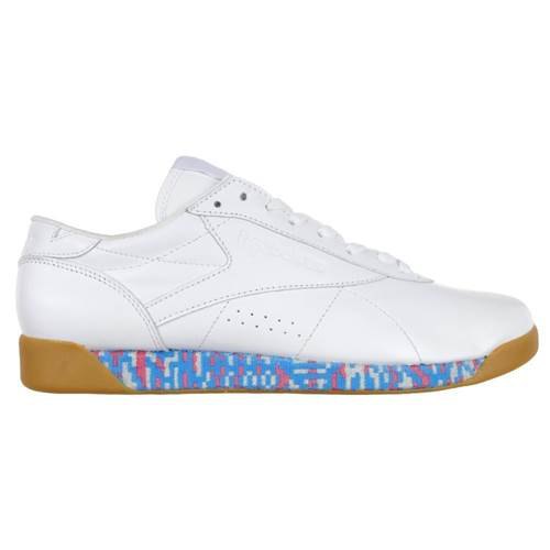 Baskets Reebok Des Chaussures Freestyle Low Old Meets New White