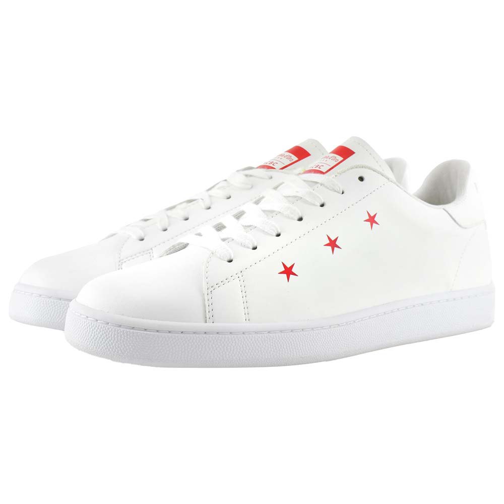 Baskets Pantofola D Oro Chaussures Urbaines Timeless White / Fiery Red