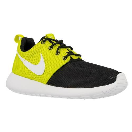 Baskets Nike Des Chaussures Rosherun Gs Yellow / White / Black