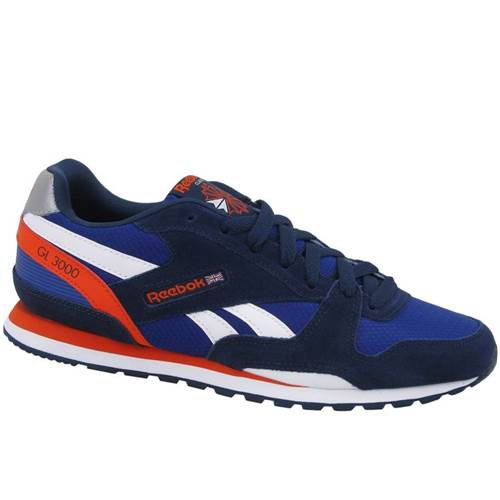 Chaussures Reebok Des Chaussures Gl 3000 Red / White / Blue / Navy blue