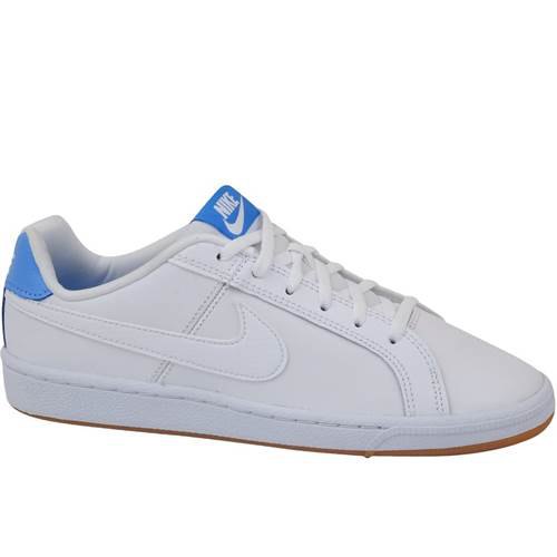 Baskets Nike Des Chaussures Court Royale Gs Blue / White