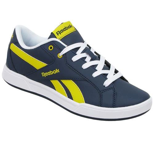 Chaussures Reebok Des Chaussures Cl Solid Court Navy blue / Yellow