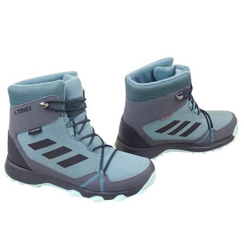 Chaussures adidas Des Chaussures Terrex Snow Cp Cw K Graphite / Celadon