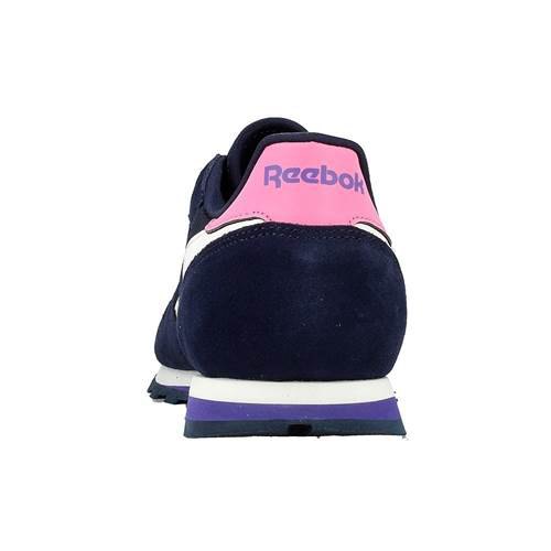 Chaussures Reebok Des Chaussures Cl Leather Camp Navy blue / Pink / Black