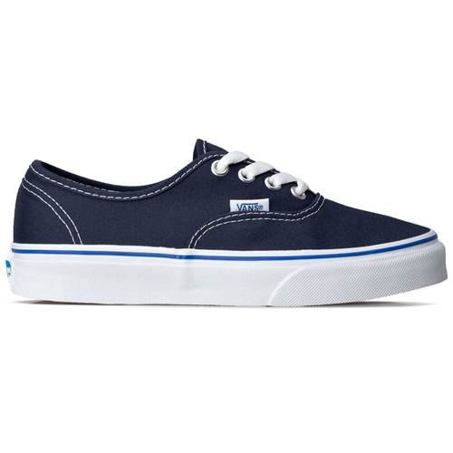 Chaussures Vans Des Chaussures Authentic White / Navy blue