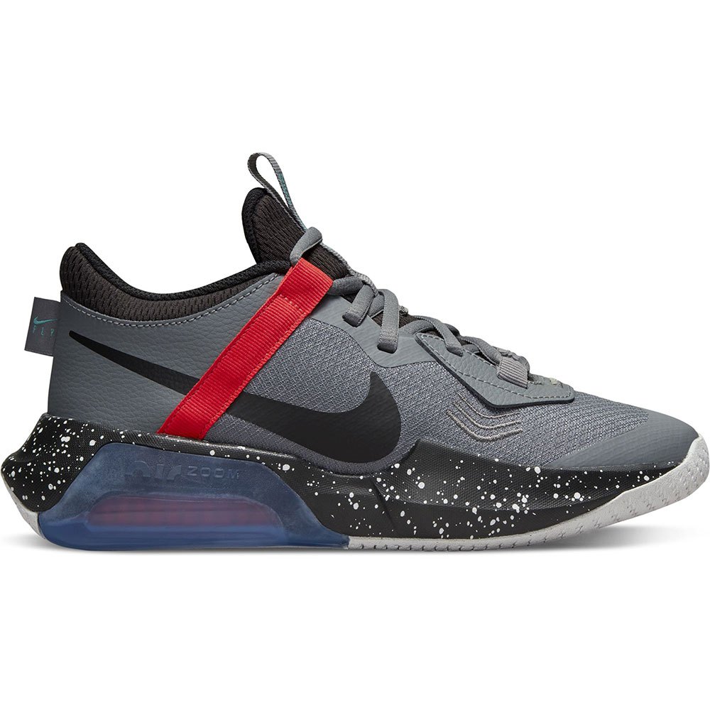 Baskets Nike Formateurs Air Zoom Crossover GS Smoke Grey / Black / Siren Red / Washed Teal
