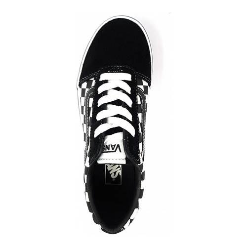 Chaussures Vans Baskets Yt Ward Black / White
