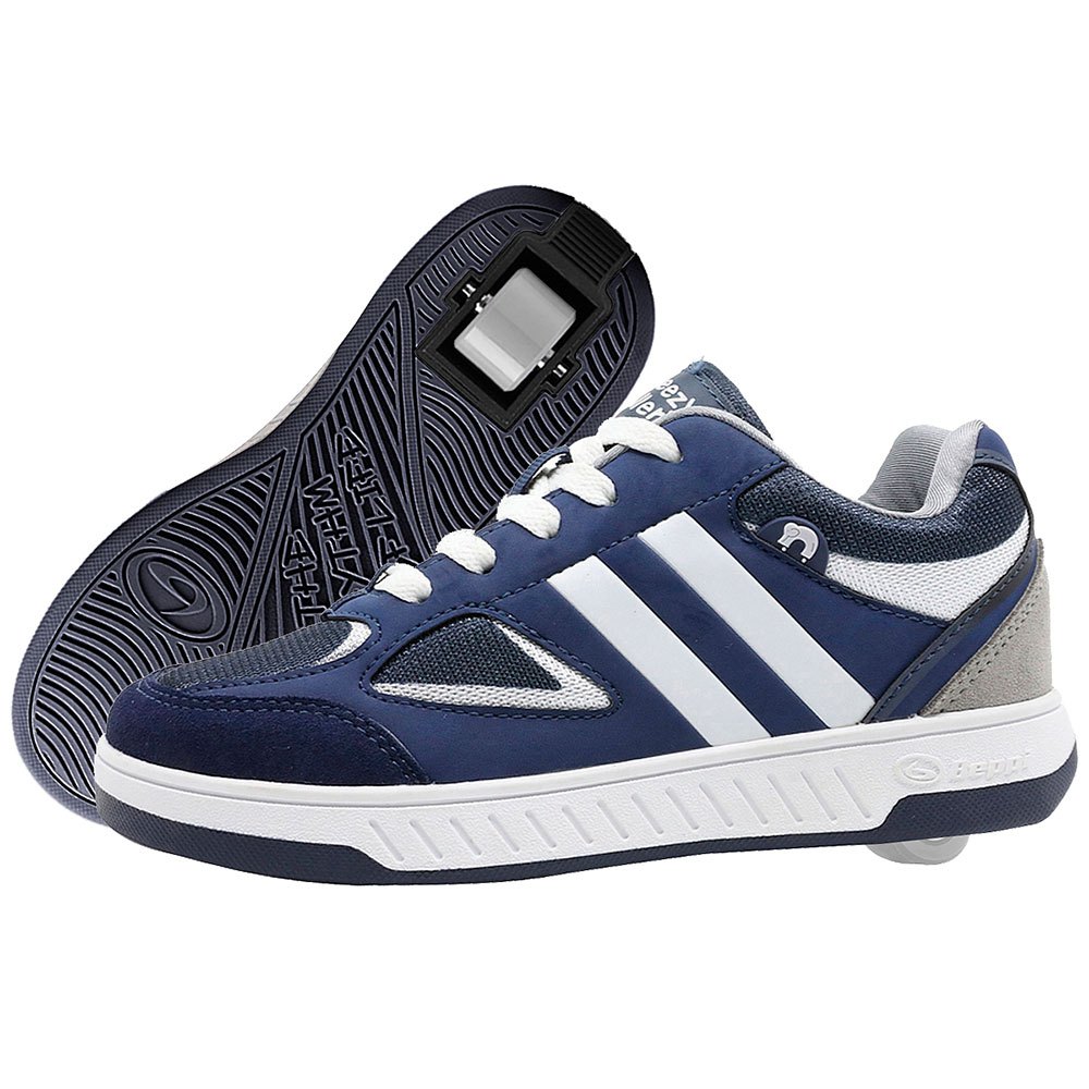 Chaussures Breezy Rollers Baskets À Roulettes 2180180 Darkblue / White