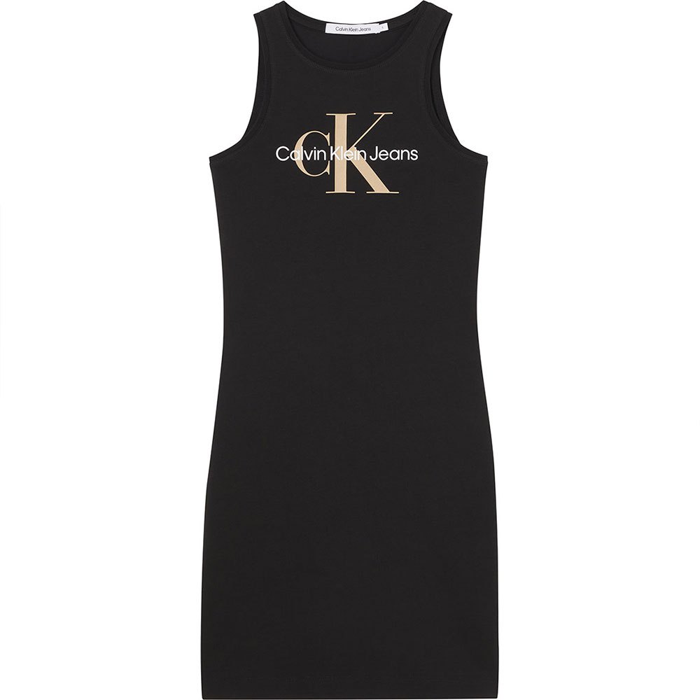 Vêtements Calvin Klein Robe Sans Manches Seasonal Monogram Ck Black
