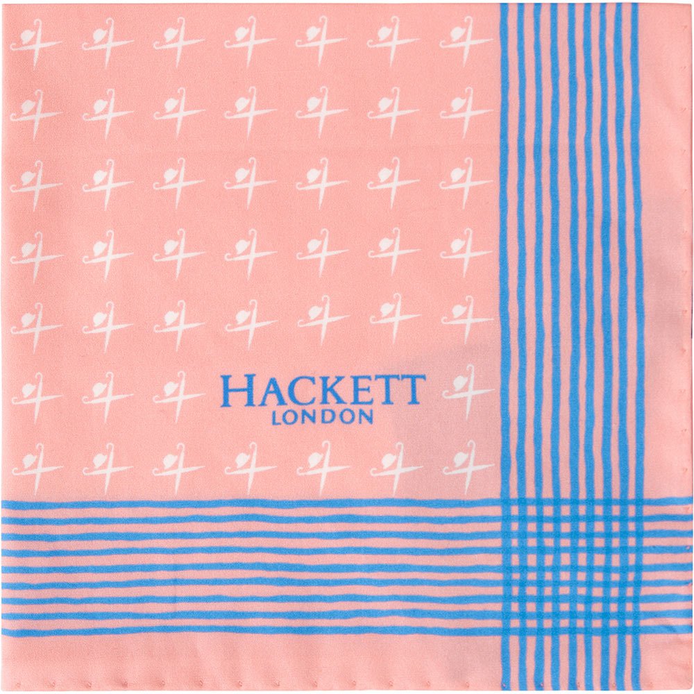 Écharpes Hackett Mouchoir Logo Multi Edge 3 Paires Pink / Blue