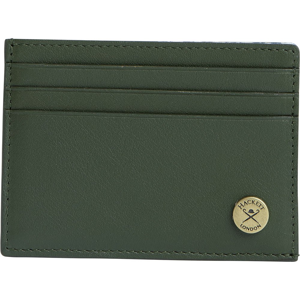 Portefeuilles Hackett Portefeuille Waxed Nb Card Olive