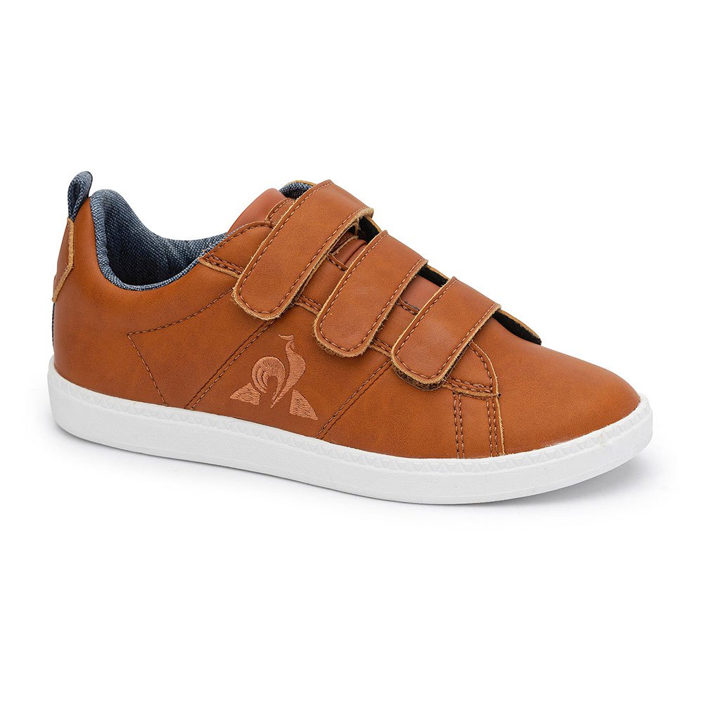 Chaussures Le Coq Sportif Formateurs Court Classic PS Workwear Caramel Cafe