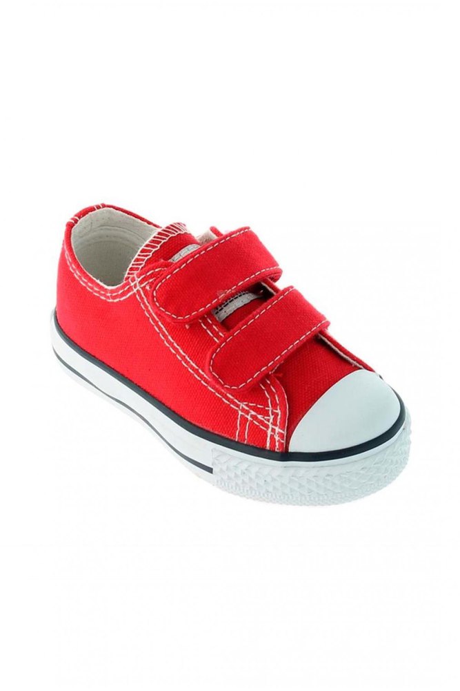 Chaussures Victoria Baskets à Gratter Pour Enfants Victoria Tribu Toile rouge