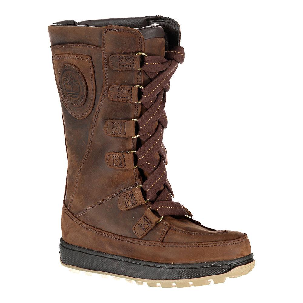 Shoes Timberland Mukluk 8´´ WP Lace-Up Youth Boots Brown