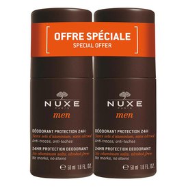 Nuxe Desodorante 24Hr Protección Hombre 2x50ml