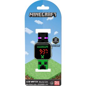 Kids licensing Reloj LED Minecraft