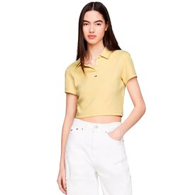 Tommy jeans Crp Essential Rib Kurzarm-Polo