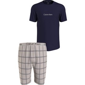 Calvin klein Pijama Manga Corta Pantalones Cortos Conjunto