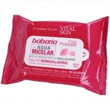 Babaria Vital Skin Make Up Wipes Micelar Water 20 Units