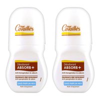 Roge cavailles Absorb+ Roll On 2 Units 50ml