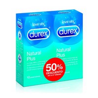 Durex Natural Plus Duplo 12 Units