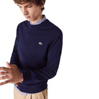 lacoste-classic-fit-crew-organic-cotton-sweter