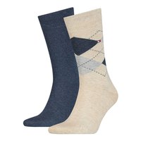 tommy-hilfiger-check-classic-socken-2-pairs