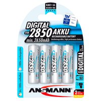 Ansmann 2850 Mignon AA 2650mAh Digital 1x4 Wiederaufladbar 2850 Mignon AA 2650mAh Digital Batterien