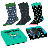 cerda-group-star-wars-the-mandalorian-yoda-child-socks-3-pairs