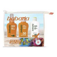 babaria-beskyddare-hair-aloe-vera-100ml-sunscreen-lotion-spf50-100ml-after-sun-balm-aloe-100ml-travel-pack