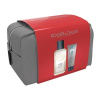 Roger & gallet L´Homme Menthe Eau De Toilette 100ml+Makeup Tasche+Duschgel 50ml