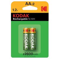 kodak-rechargeable-aaa-2600mah-nimh-2-unites-piles