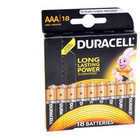 Duracell AAA Alkaline Batterie 18 Einheiten