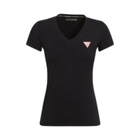 Guess Kortärmad T-shirt Med V-ringning Mini Triangle